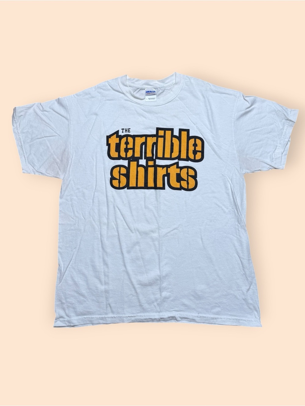 Vintage Pittsburgh Steelers Y2K The Terrible Shirt Large White Vtg 2000s